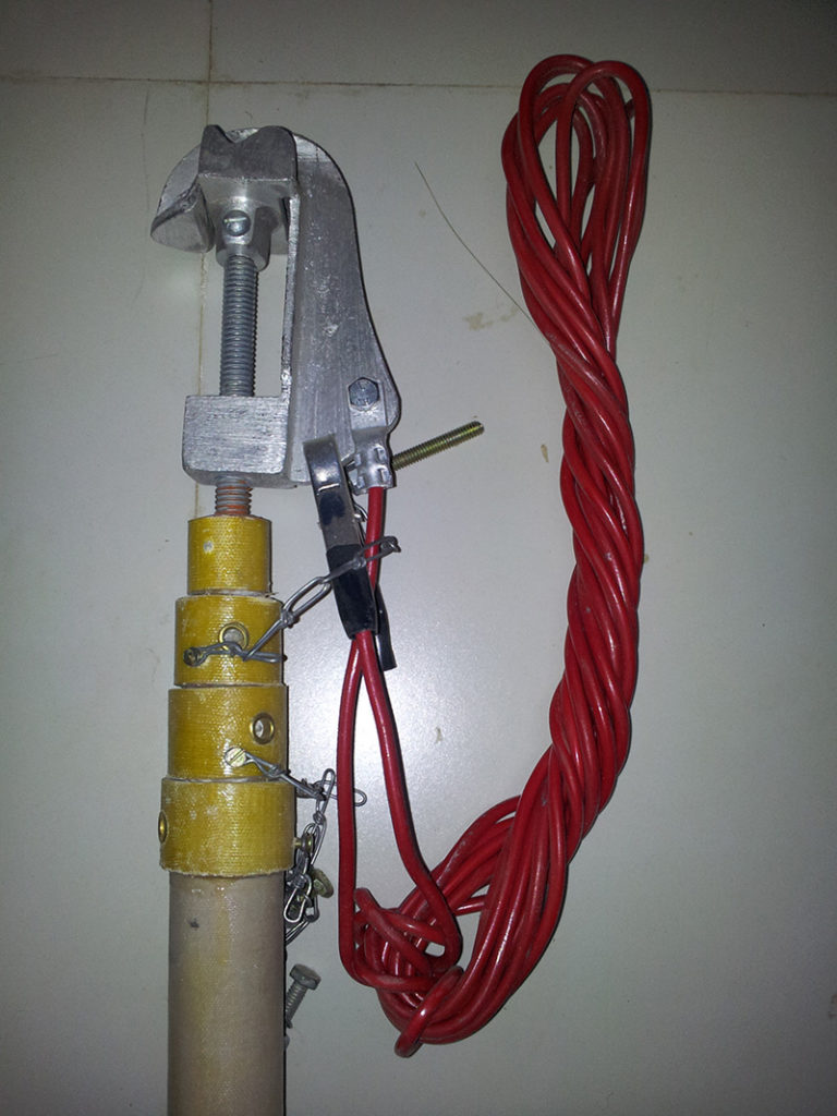 Discharging Rod 1 – HV Discharge Rod for Line Safety, Insulated Handle, Portable Earthing & Discharge Tool for Maintenance Work
